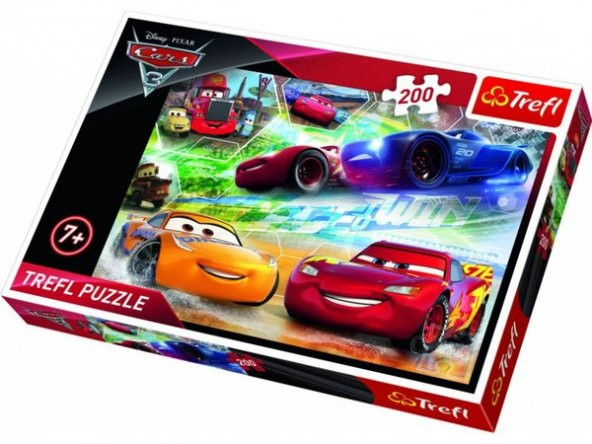 Trefl Puzzle 200 Parça Road To Victory Cars 3 13232 - 1