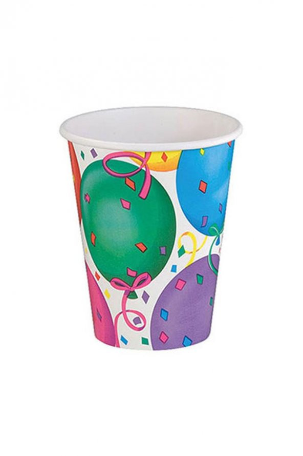 BALONLU BARDAK 8Lİ - Resim 2