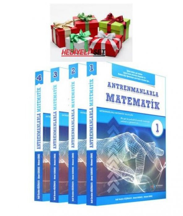 Antrenmanlarla Matematik Set 4 Kitap + HEDİYE KİTAP