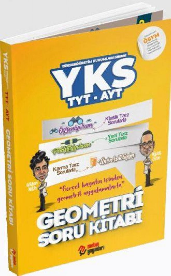 Metin Yayınları TYT-AYT Geometri Soru Kitabı