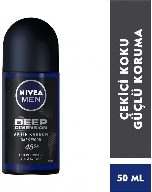 Nıvea Roll On Deep Dımensıon Bay 50 Ml - 2