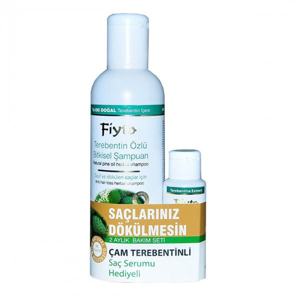 Fiyto Çam Terebentin Özlü Şampuan 500 ML - 6