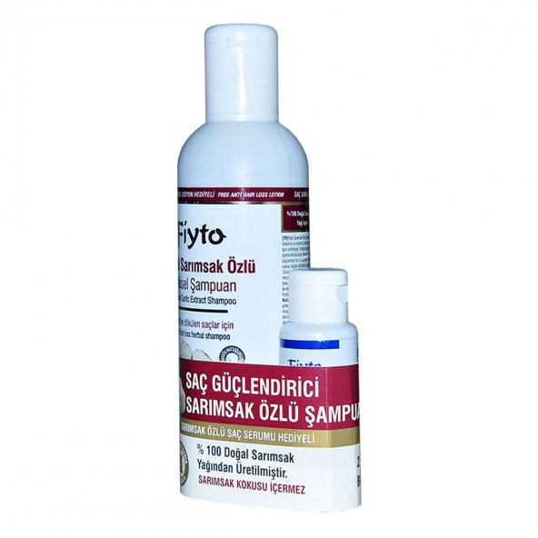 Fiyto Doğal Sarımsak Özlü Şampuan 500 ML - 3