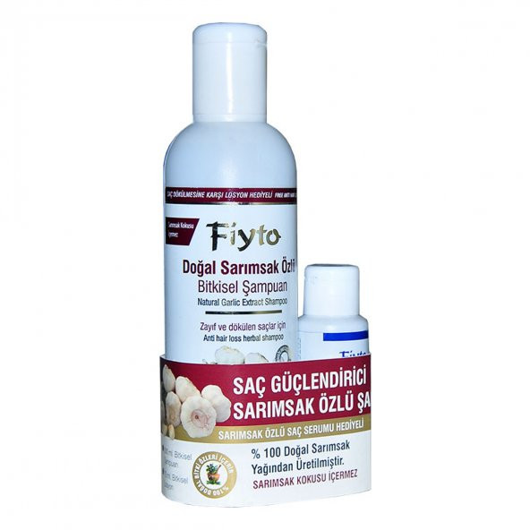 Fiyto Doğal Sarımsak Özlü Şampuan 500 ML - 4