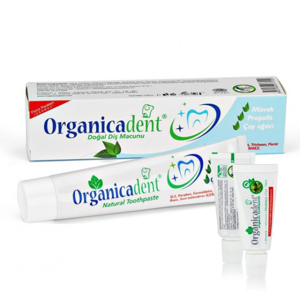 Organicadent Organik Diş Macunu Florürsüz 75ML