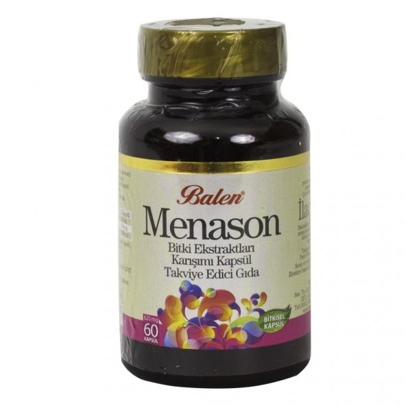 Balen Menason Ekstratı 620 mg 60 kapsül