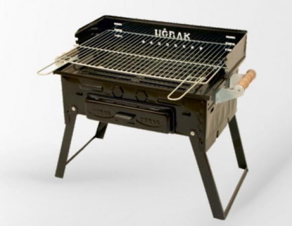 Kömürlü Mangal Piknik Barbekü Pervazlı Fırınlı KATLANIR AYAKLI 502 - 3