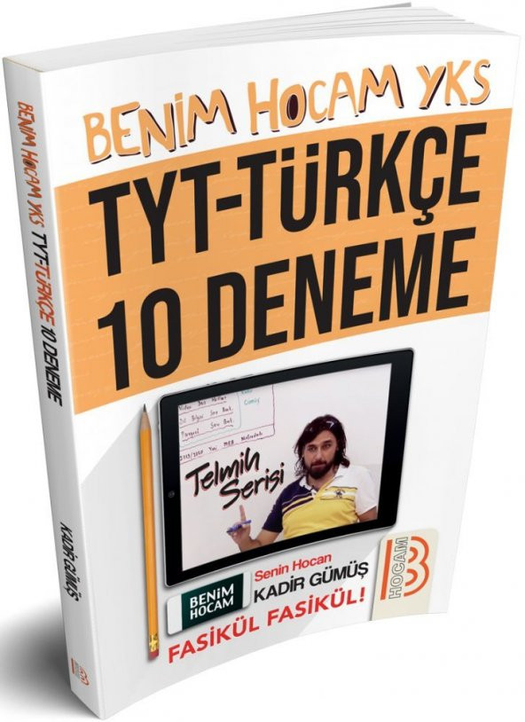 Benim Hocam Yayınları YKS-TYT Türkçe 10 Deneme