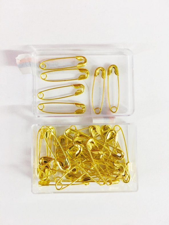 ÇATAL ÇENGELLİ İĞNE KUTUSU GOLD 40LI - 2