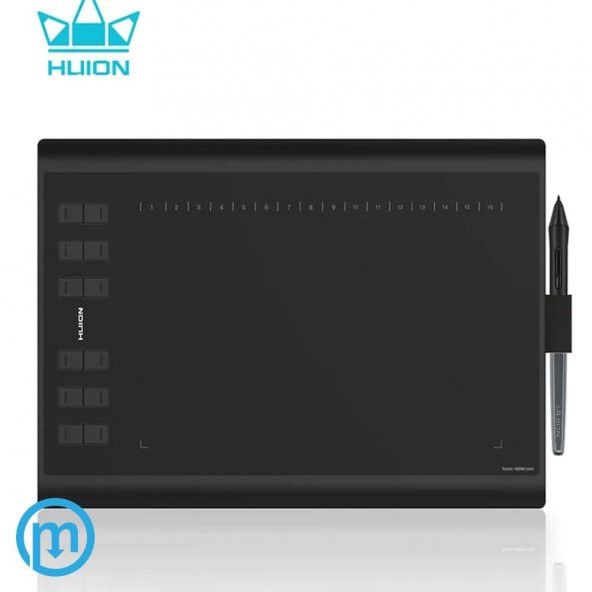 Huion New 1060 PLUS 10 x 6.25 Inches Graphics Drawing Pen Tablet