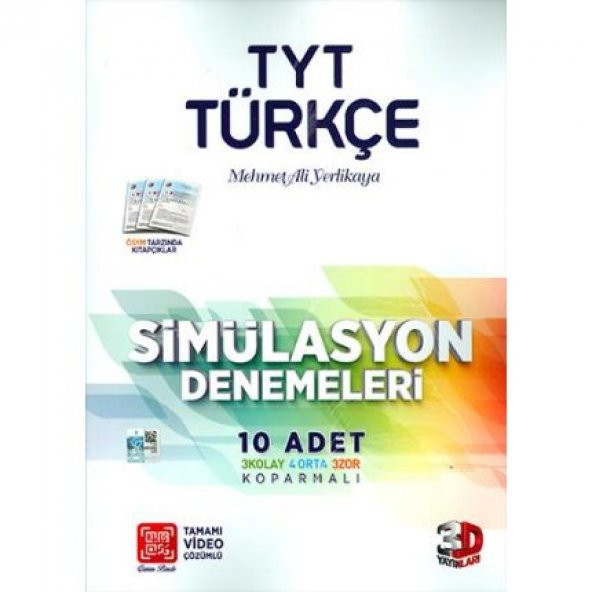 Çözüm 3D TYT Türkçe Simülasyon Deneme - 1