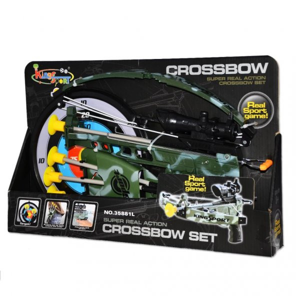 1035881 CROSSBOW ASKERİ OK YAY SETİ