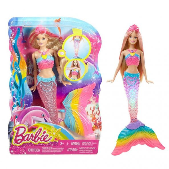 DHC40 Barbie Gökkuşağı Denizkızı /Dreamtopia Hayaller Ülkesi