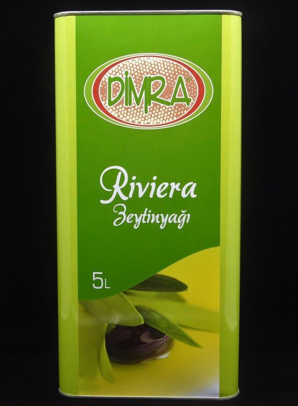 Dimra Riviera Zeytin Yağı 5 LT Teneke