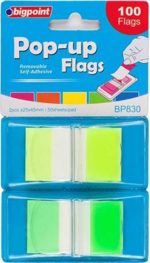 BIGPOINT POP-UP YAP.KAGIT ISARET BANTI 2 RENK 830 - 2
