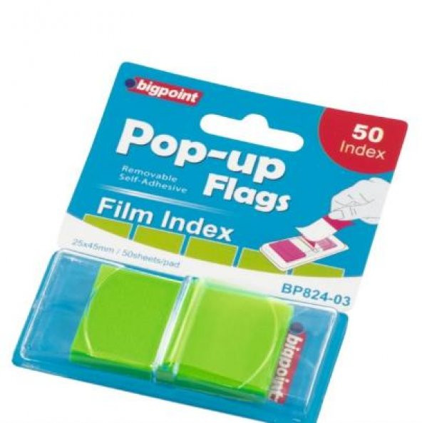 BIGPOINT YAP.KAGIT 25X45 INDEX YESIL (BP824-03) - 2