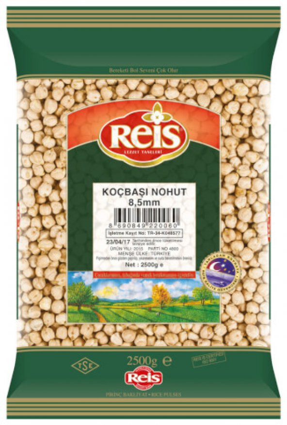 Reis Koçbaşı Nohut 2,5 Kg