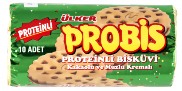 Ülker Probis Proteinli Bisküvi 280 Gr 10 lu