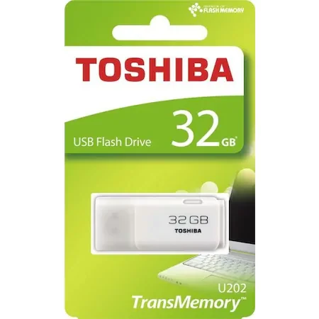 TOSHIBA 32 GB USB 2.0 HAYABUSA BEYAZ  THN-U202W0320E4 TOSHIBA TÜRKİYE