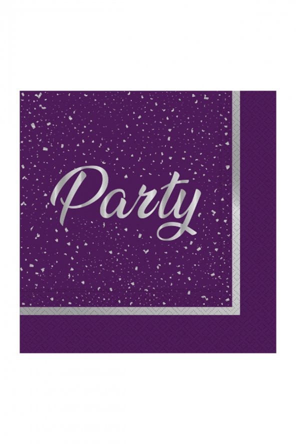 PARTY MOR PEÇETE 20Lİ