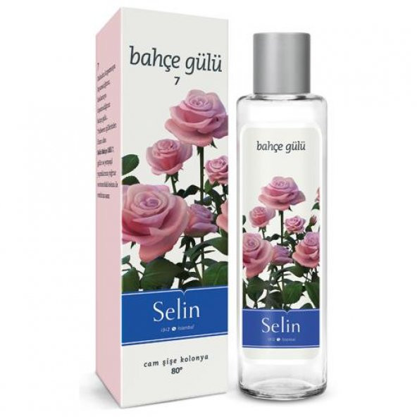 SELIN Parfum Bahçe Gülü Kolonya 180ml