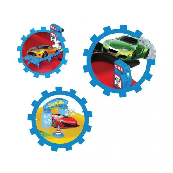 03068 3 Katlı Garaj Oyun Seti -Dede - 10