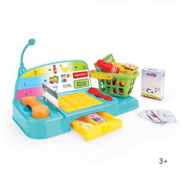 1805 Fisher Price Junior Yazar Kasa 27 parça -Dolu