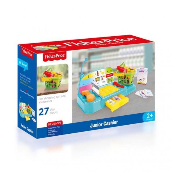 1805 Fisher Price Junior Yazar Kasa 27 parça -Dolu - 10