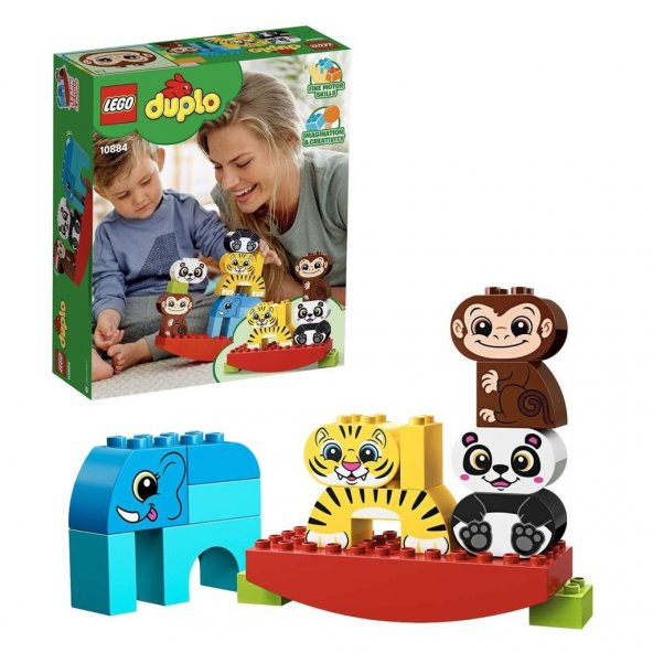10884 DUP-İlk Dengede Duran Hayvanlarım / 15 pcs /Duplo 1,5-3yaş LEGO - 4