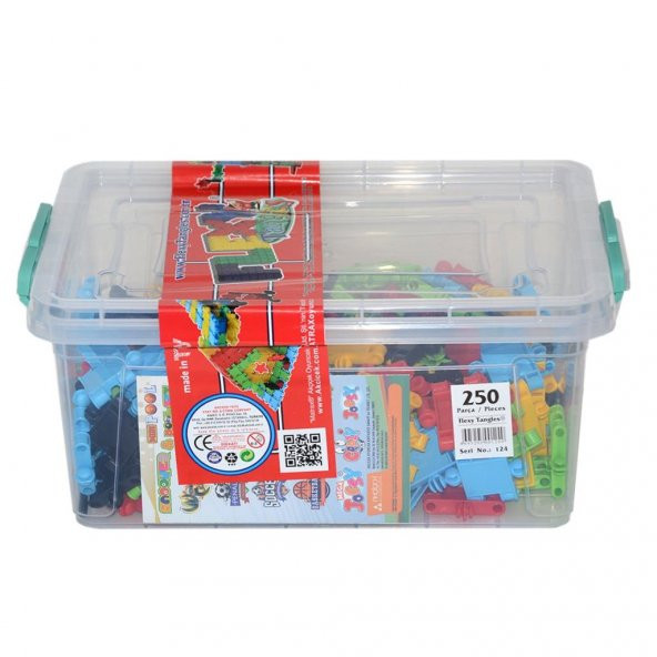 124 Flexy 250 Parça Yapı Blokları - 4