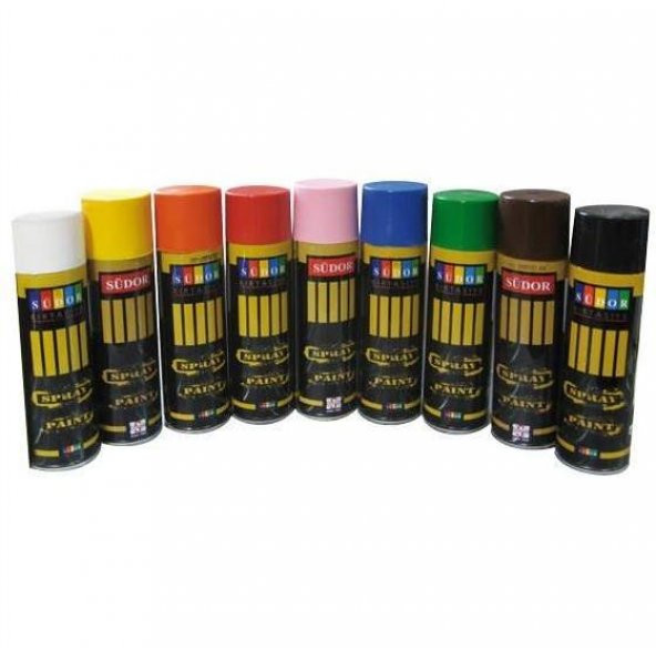 SUDOR/NOVACOLOR SPREY BOYA 200ML KIRMIZI ürün görseli