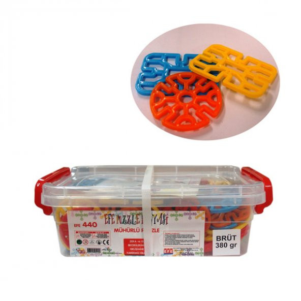 440 Mühürlü -Geometrik Puzzle - Küçük