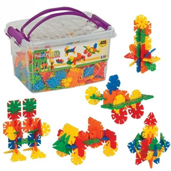 01909 Magic Puzzle 400 Parça -Dede - 2