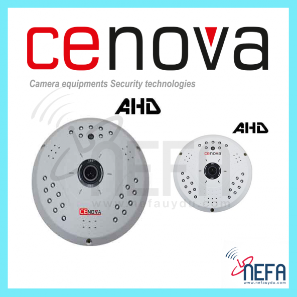 CENOVA CN-9060 AHD 1/3" 1080p 360 Derece Panoramik Kamera