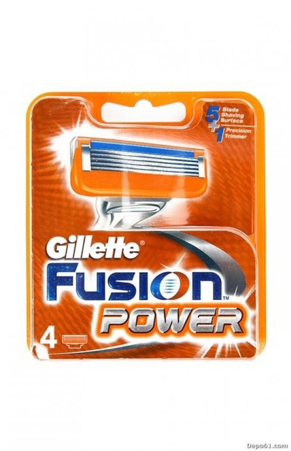 Gillette Fusion Power Yedek Tıraş Bıçağı 4lü
