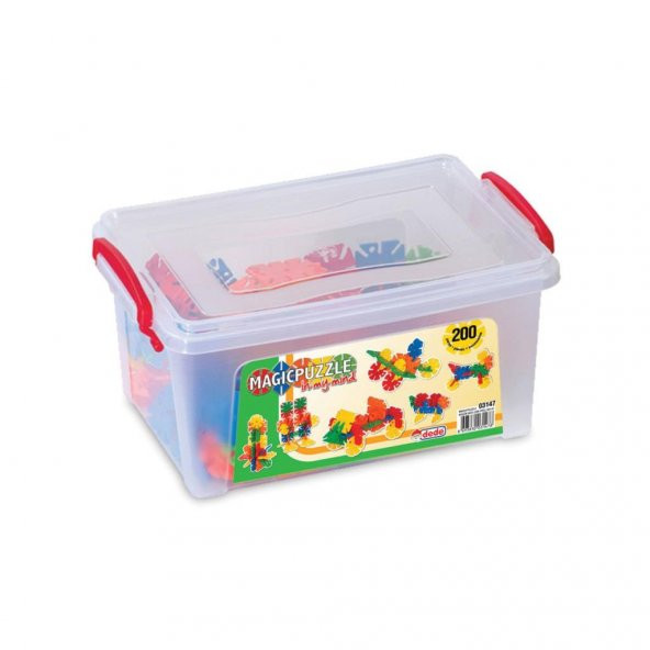 03147 Dede Magic Puzzle 200 Parça - 5