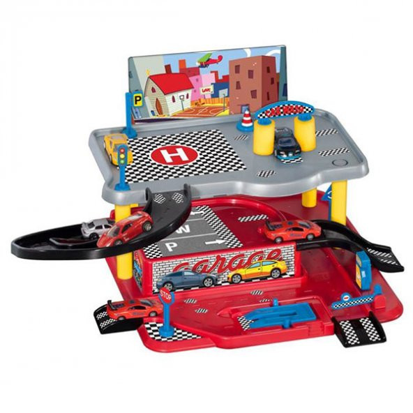 03067 2 Katlı Garaj Oyun Seti -Dede