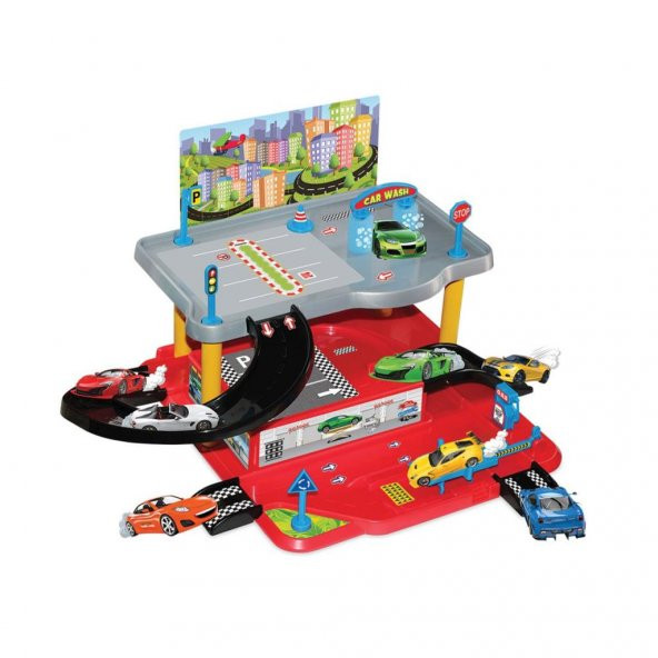 03067 2 Katlı Garaj Oyun Seti -Dede - 5