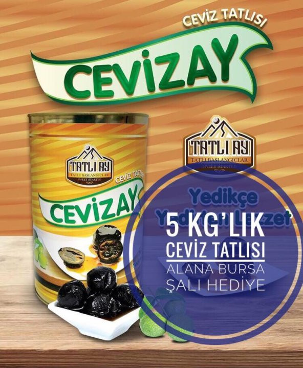 Ceviz Tatlısı 5 Kg ( 80-90 adet )