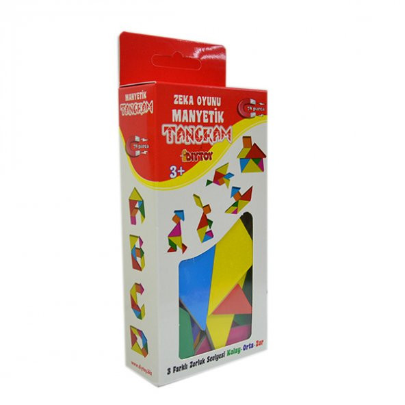 1321 DıyToy Manyetik Zeka Oyunu Tangram