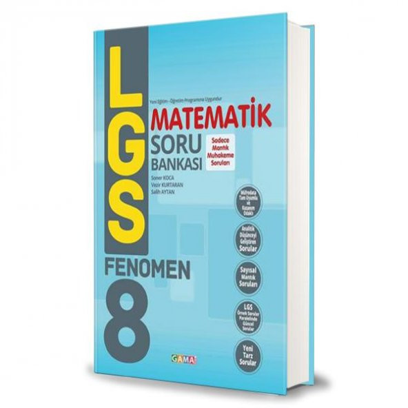GAMA 8.SINIF FENOMEN MATEMATİK SORU BANKASI-2019
