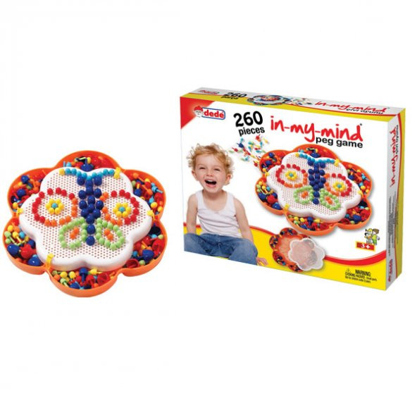 01144 Çivi Oyunu 260 Parça -Dede
