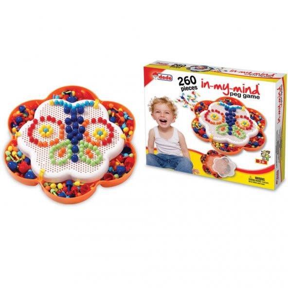 01144 Çivi Oyunu 260 Parça -Dede - 2