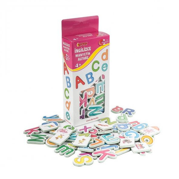 2866 DıyToy Manyetik İngilizce Alfabe - 3