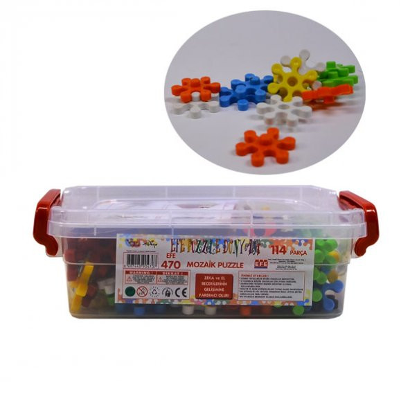 470 Mozaik 114 parça Puzzle - Küçük