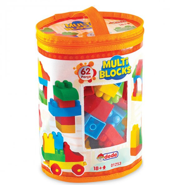 01253 Multi Bloklar 62 Parça -Dede