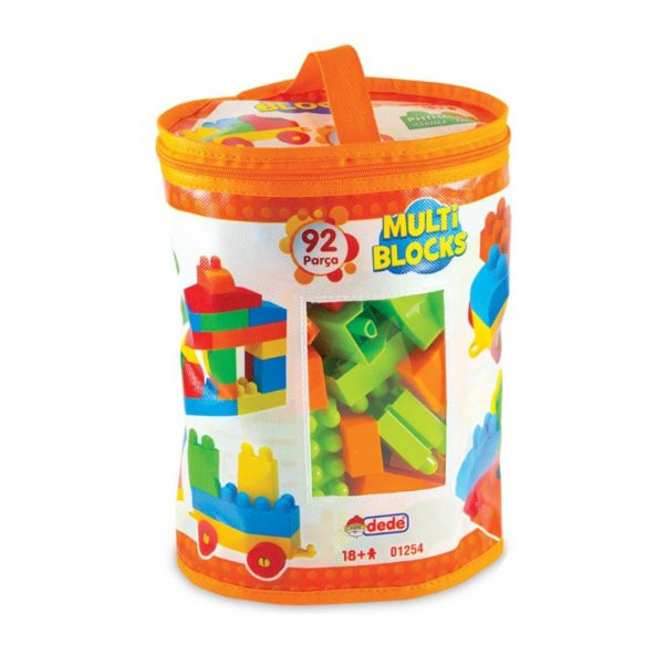 01254 Multi Blok Seti 92 Parça -Dede - 2