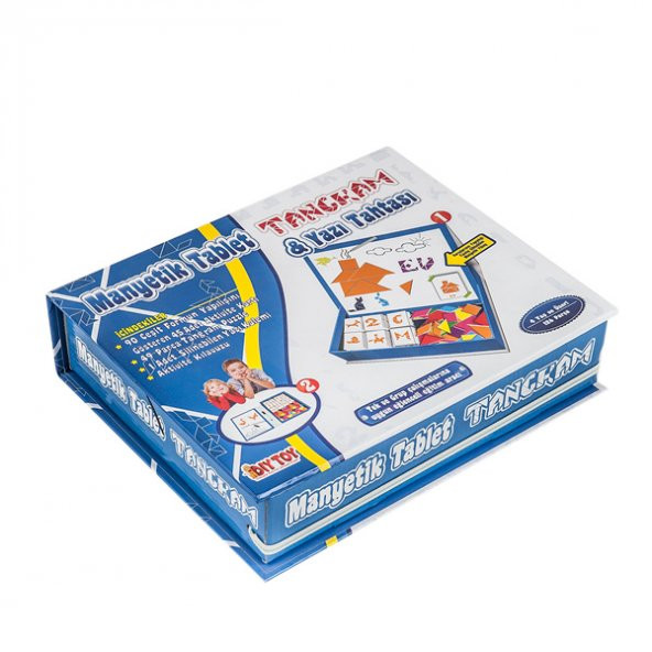 3445 DıyToy MANYETİK TABLET TANGRAM EĞİTİM SETİ - 3