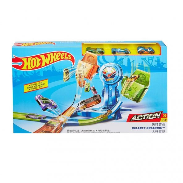 FRH34 Hot Wheels Denge Sıçrayışı Yarış Seti - 2