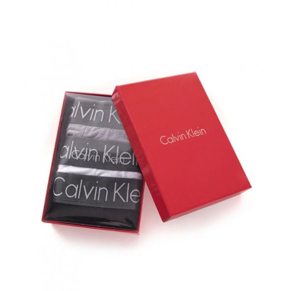 Calvin Klein Kırmızı Kutu Boxer 3 Lü Set